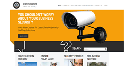 Desktop Screenshot of firstchoicedetectiveagency.com